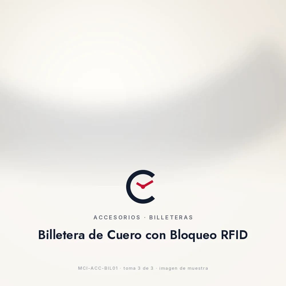 Billetera de Cuero con Bloqueo RFID, en el bolsillo trasero de un jean para mostrar el perfil delgado