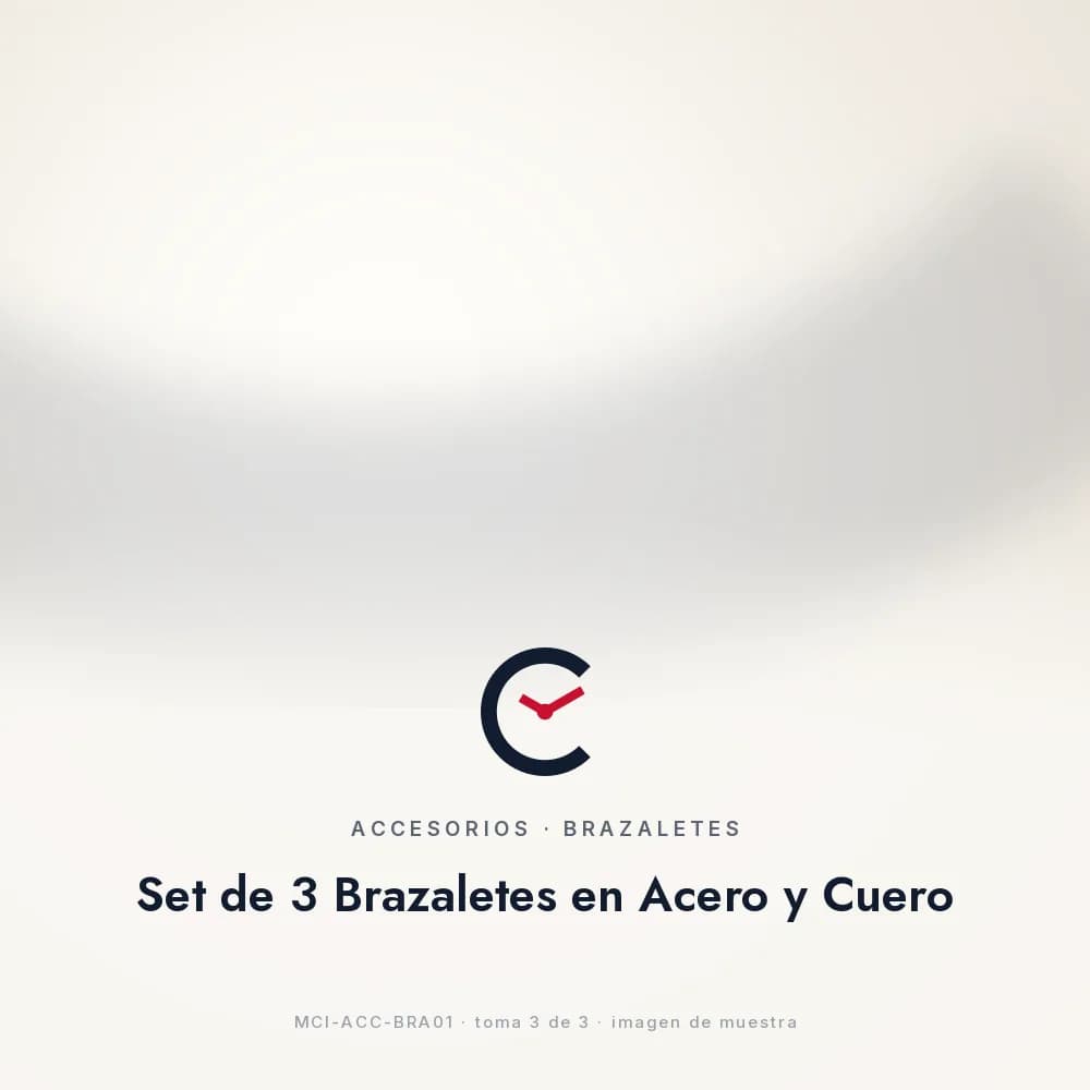 Set de 3 Brazaletes en Acero y Cuero, macro del cierre de imán y de la piedra ojo de tigre