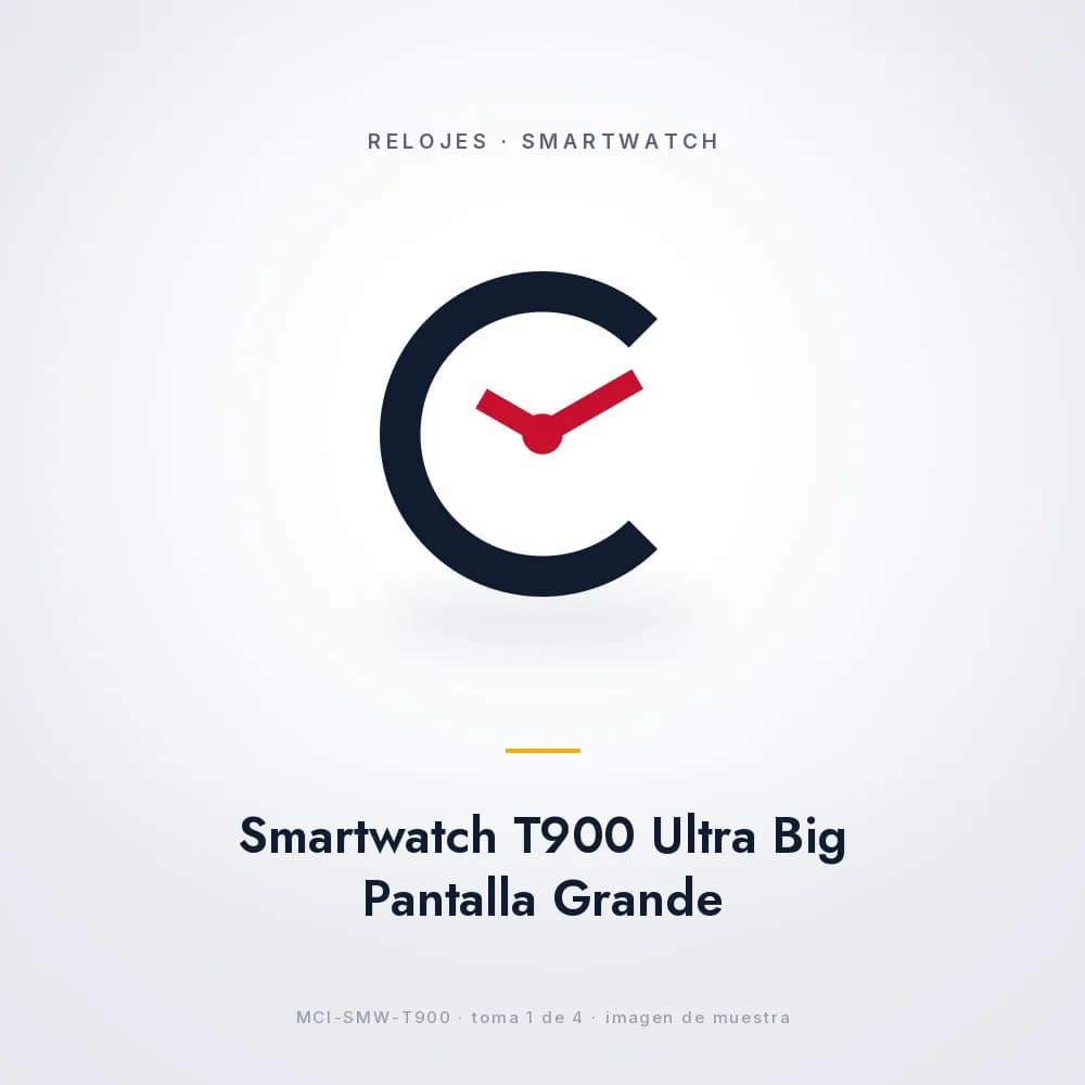 Smartwatch T900 Ultra Big Pantalla Grande